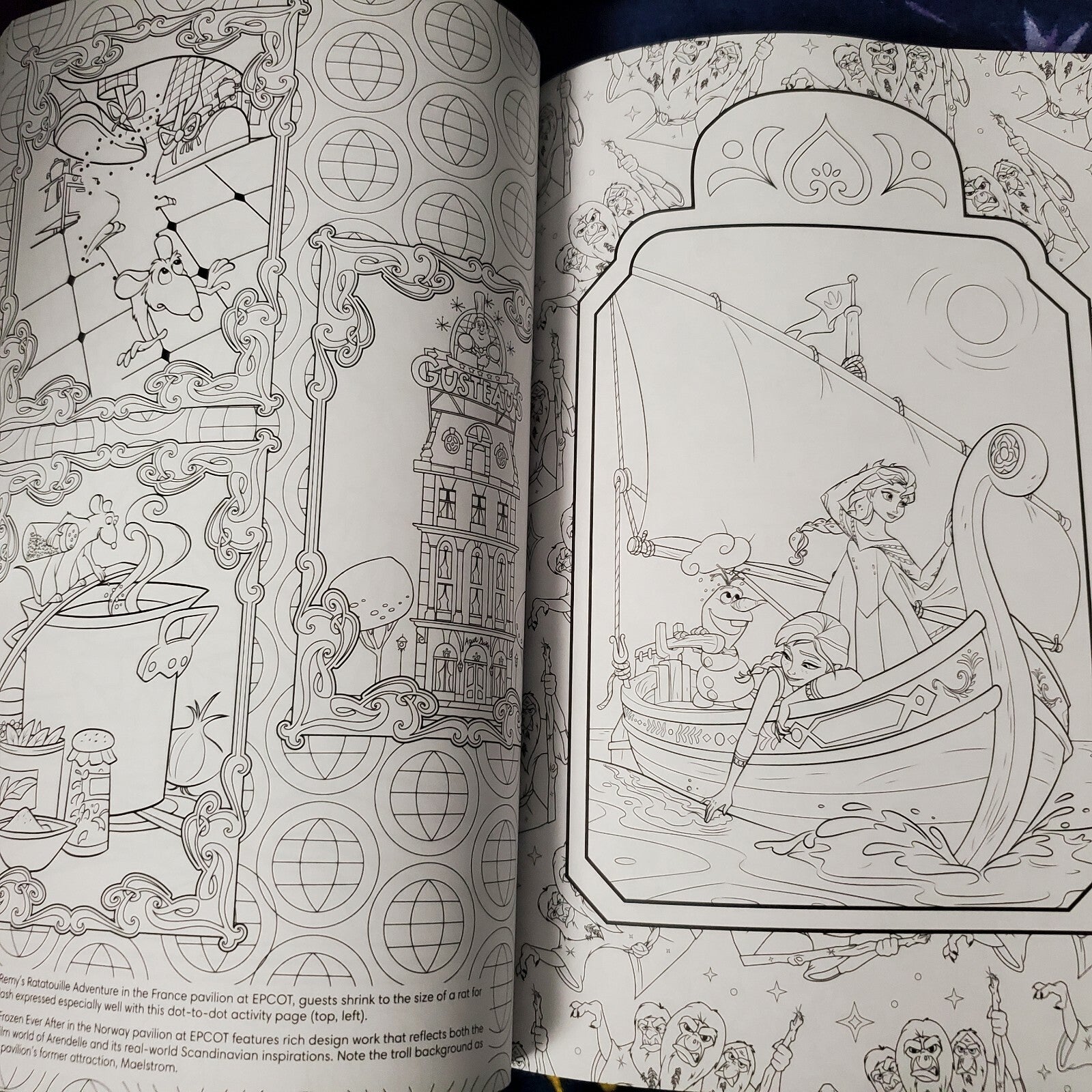 2021 Disney Parks Art of Coloring Walt Disney World 50th Anniversary Adult Book