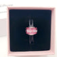 2026 Walt Disney World Parks Pandora Pink Magic Kingdom Murano Glass Charm New