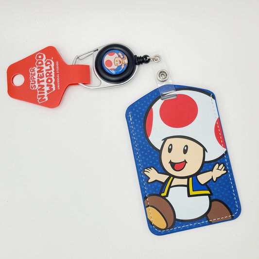 *Toad ID Badge* 2024 Universal Studios EPIC Universe Super Nintendo World Reel