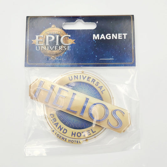 *Magnet* Helios Grand Hotel Logo Universal Studios Epic Universe NEW 2025