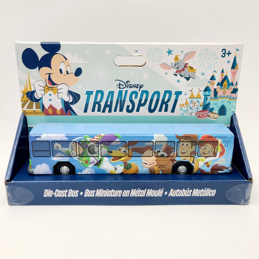2025 Disney Parks Diecast Bus Transport Toy Story Wrap Woody Buzz Jessie Slinky