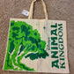 *Medium & Large Reusable Bag Set* Disney World Park Animal Kingdom Tote Shopping