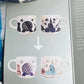 2025 Walt Disney World Park Icons Color Changing Mug Castle Spaceship Earth New