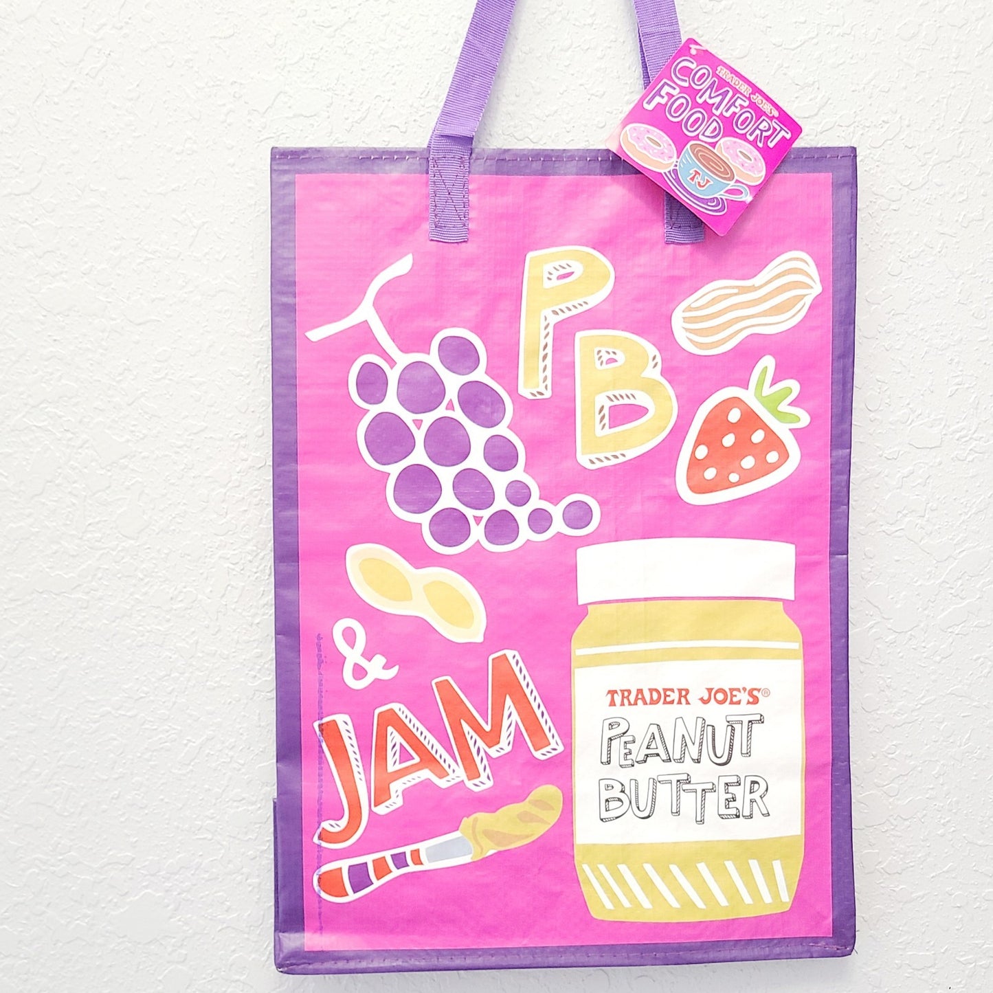 3 Bag Set! Trader Joe’s Reusable Florida Georgia Comfort Food Mac & Cheese Tote