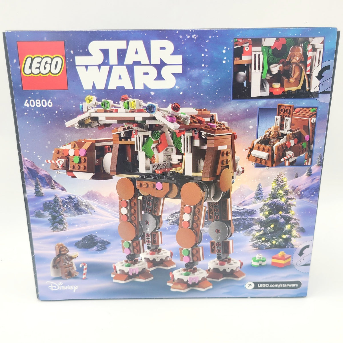 Disney Park LEGO Star Wars: Gingerbread AT-AT Walker #40806 Brand New Sealed 