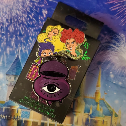 *2 Pins* Disney Park Halloween Hocus Pocus Mystery Box Sanderson Sister Cauldron