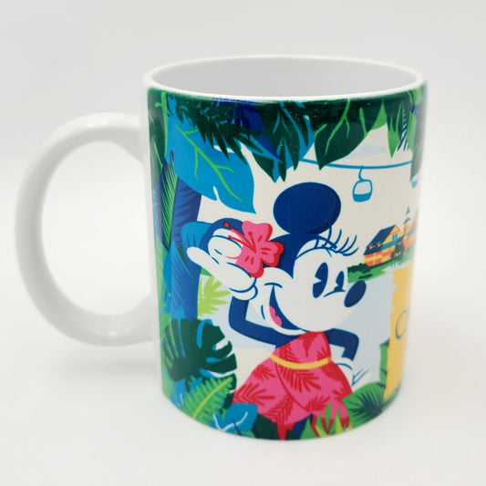 2025 Walt Disney World Parks Caribbean Beach Resort Coffee Mug Mickey Minnie NEW