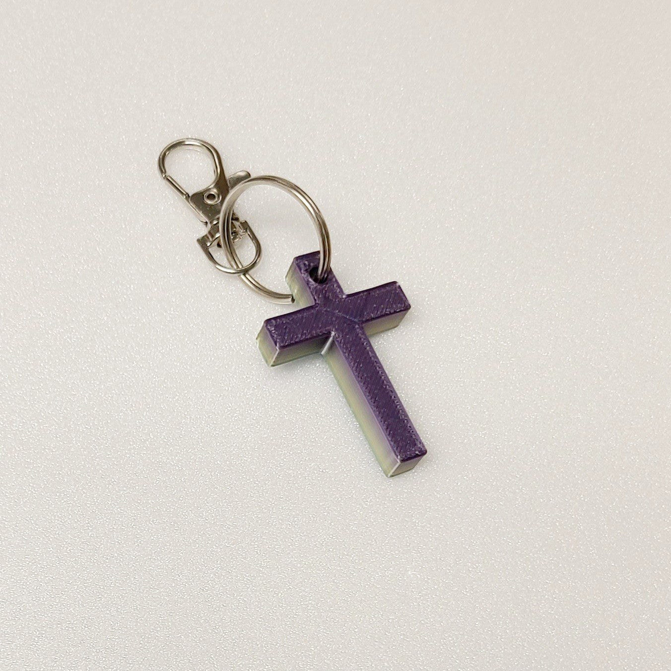 *Choose Color* 3D Printed Keychain Crosses Cross Homemade Church Gifts Present