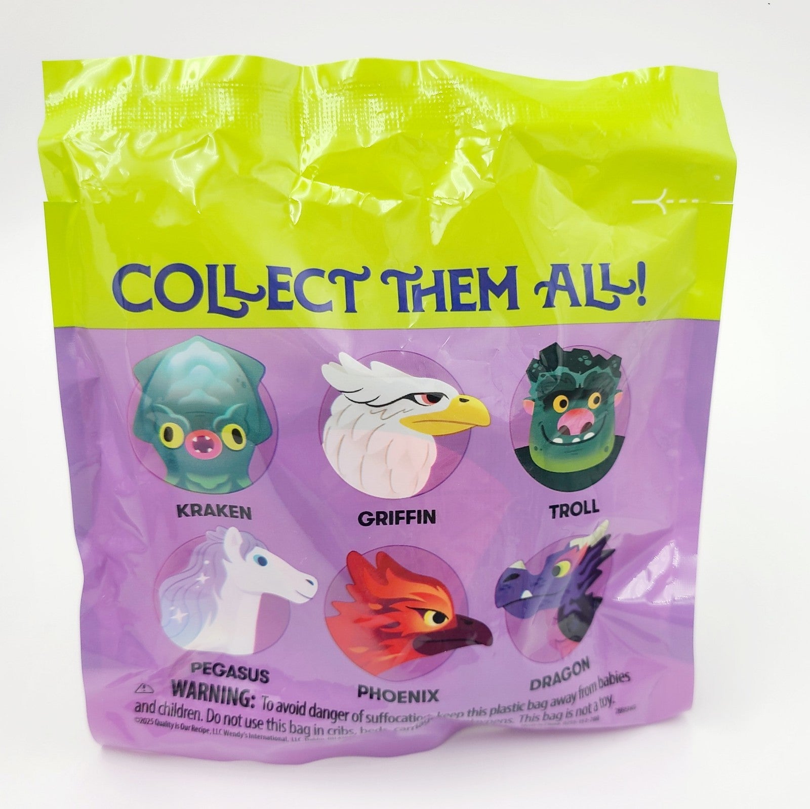 *DRAGON* 2025 Wendy's Smartlinks Mythical Friends Sealed Kid Meal Toy Wendys
