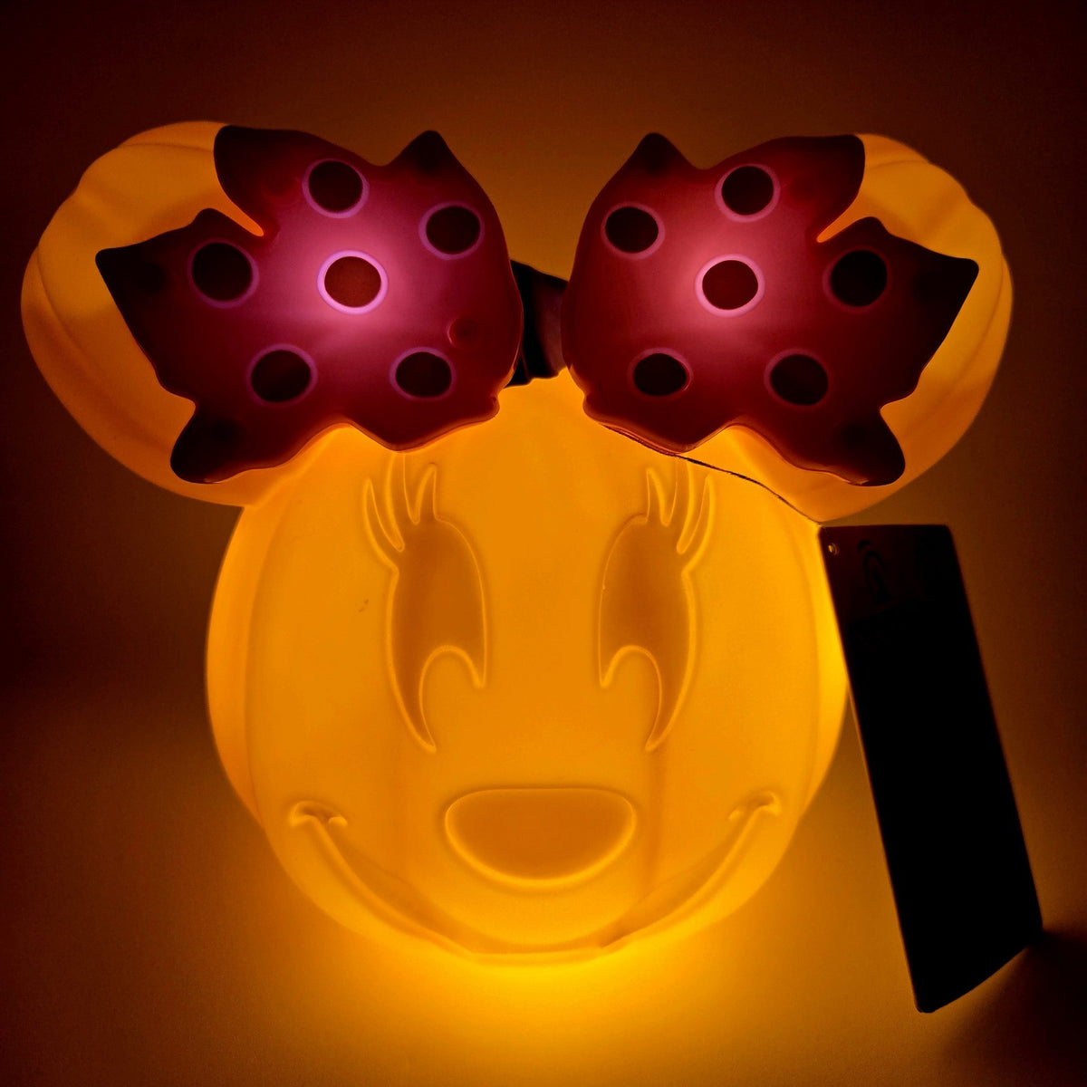 *Mickey & Minnie* 2026 Disney Park Halloween Light-Up Pumpkin Singing Boo To You