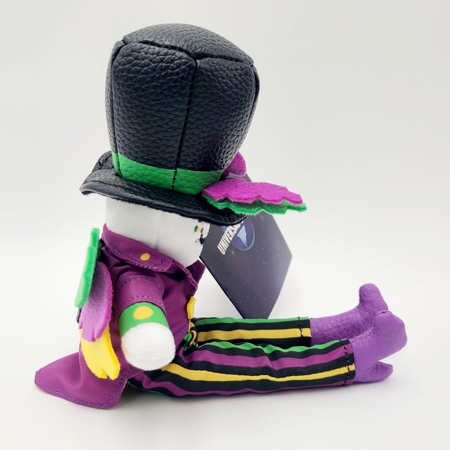 (1) Universal Studios 2026 Mardi Gras Baron Tonton Skeleton Shoulder Pal Plush