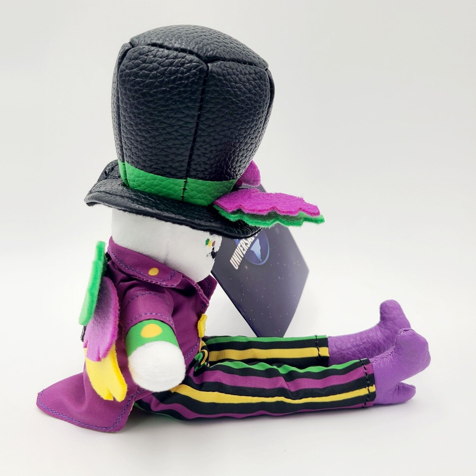 (1) Universal Studios 2026 Mardi Gras Baron Tonton Skeleton Shoulder Pal Plush