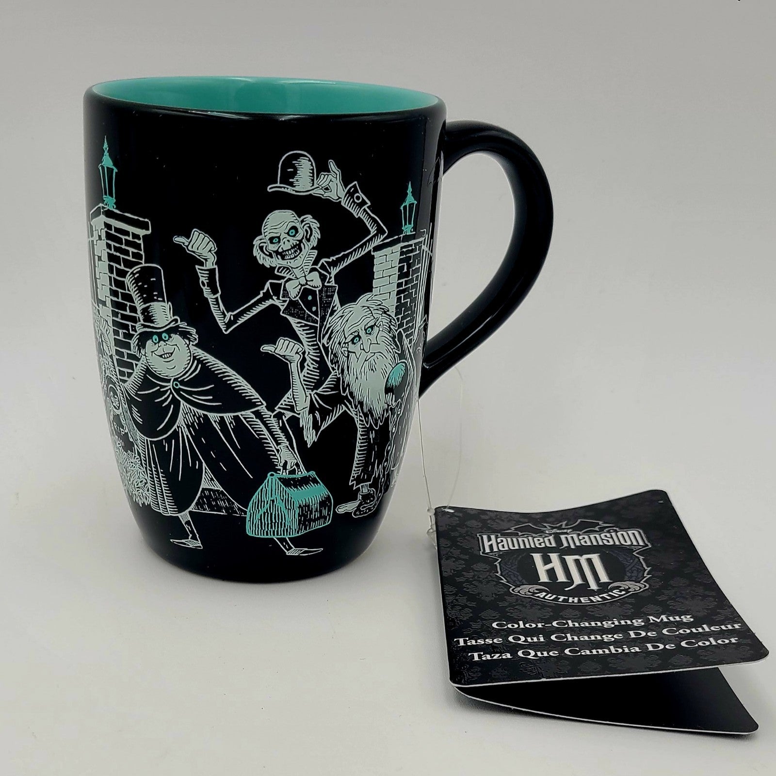 Walt Disney World Parks Haunted Mansion Hitchhiking Ghosts Color Changing Mug