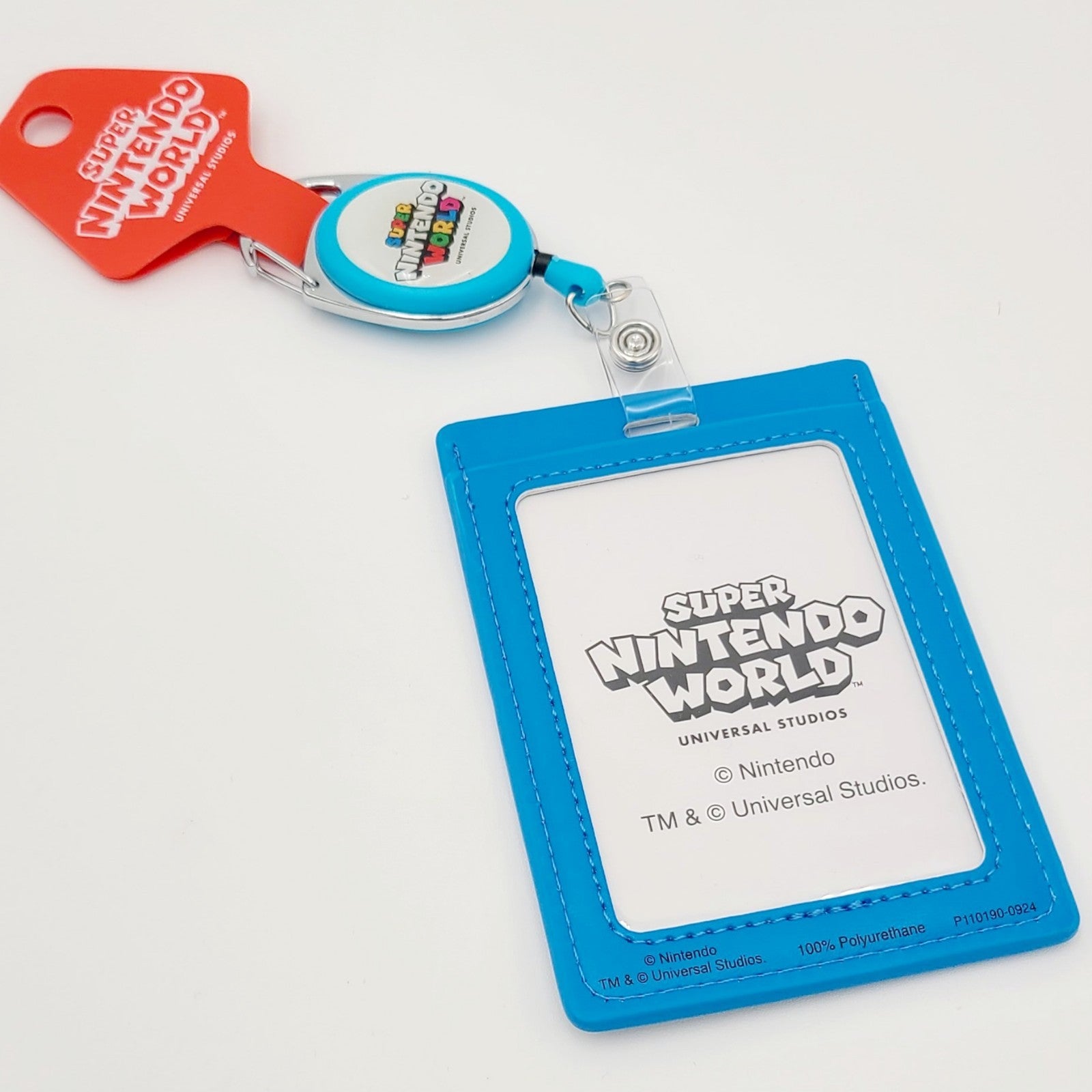 Universal Studios Hollywood Super Nintendo World ID Badge Holder Original EPIC