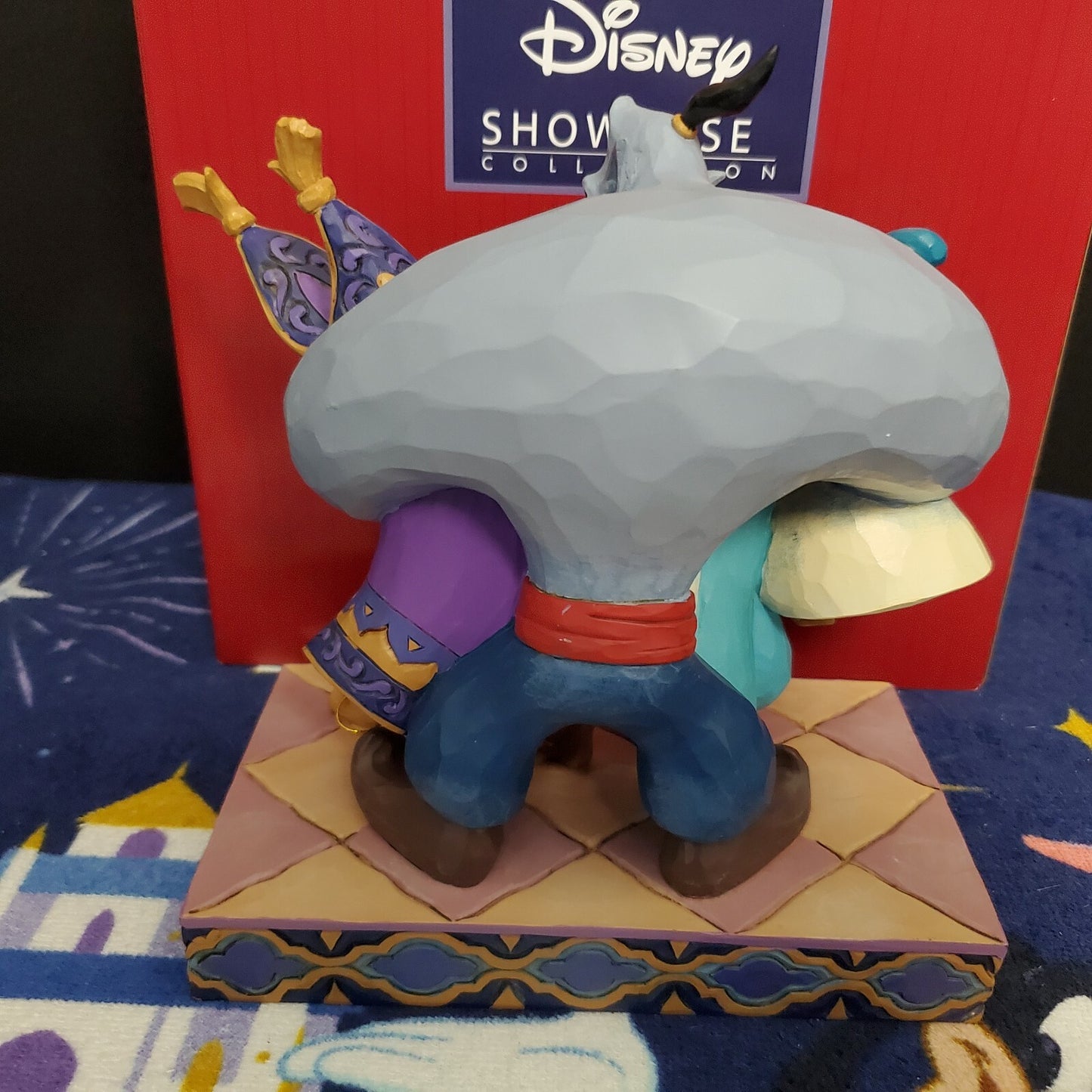 Disney Parks Enesco Jim Shore Traditions Aladdin Group Hug NIB 6005967 Jasmine