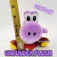 Set of 5 EPIC Universal Studios Super Nintendo World Yoshi Shoulder Magnet Plush