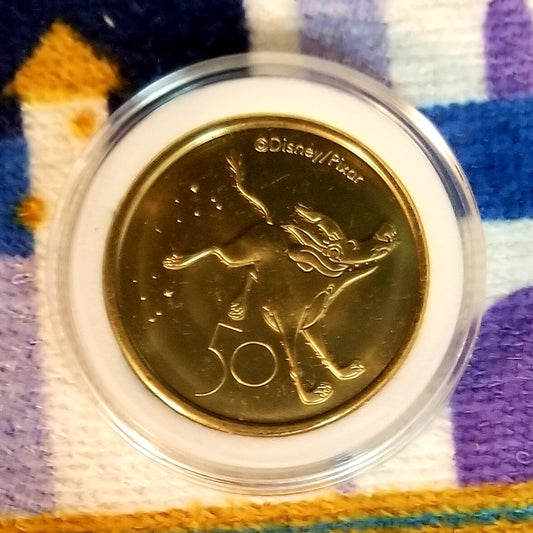 *Donte Dog Coco Coin & Case* Walt Disney World Park 50th Anniv Commemorative WDW