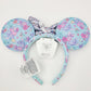 2026 Disney Parks Stitch & Angel Hibiscus Spring Minnie Ear Headband Ears New