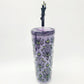 2026 Disney Parks Starbucks Haunted Mansion Wallpaper Travel 24 Oz Tumbler New