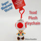 Toad Plush Keychain Universal Studios Orlando EPIC Universe Super Nintendo World