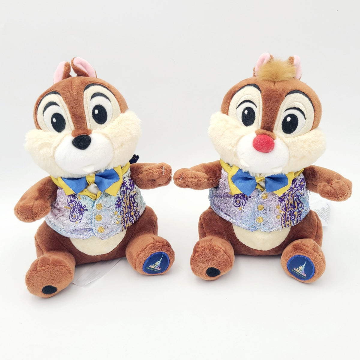 *7 Plush Set* Walt Disney World 50th Anniversary Toy Mickey Donald Chip Dale 50