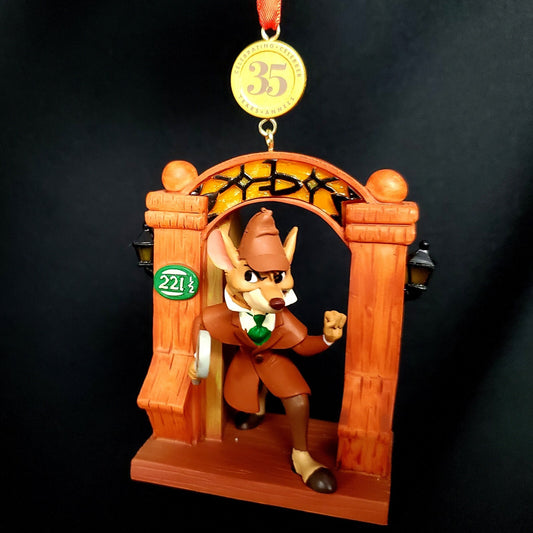 2021 Disney Sketchbook Great Mouse Detective 35th Anniversary Legacy Ornament