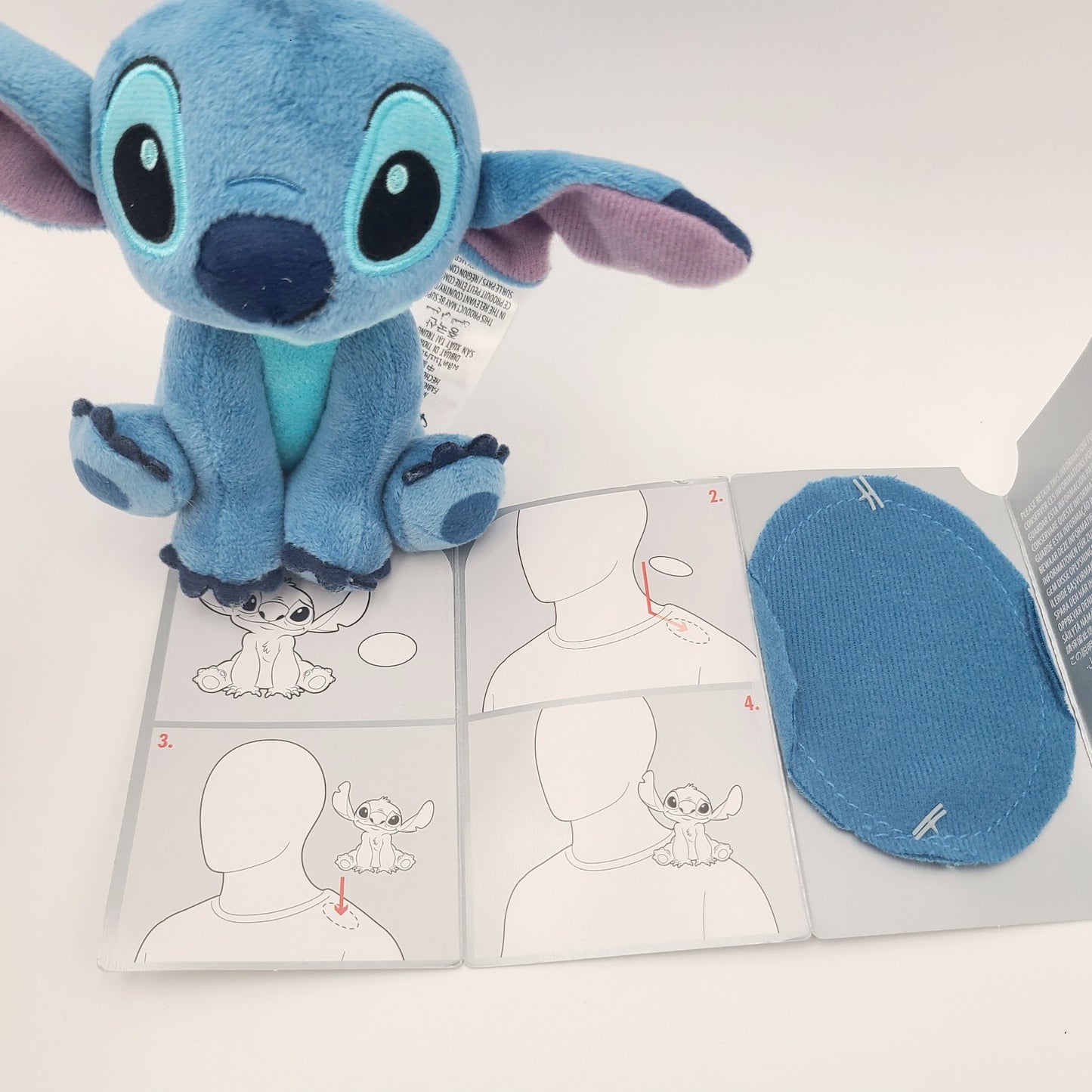 Walt Disney World Parks 2025 Lilo & Stitch Magnetic Shoulder Plush Toy Magnet