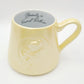 Disney Parks Beauty &the Beast Belle Found Within Coffee Yellow Pearlescent Mug 