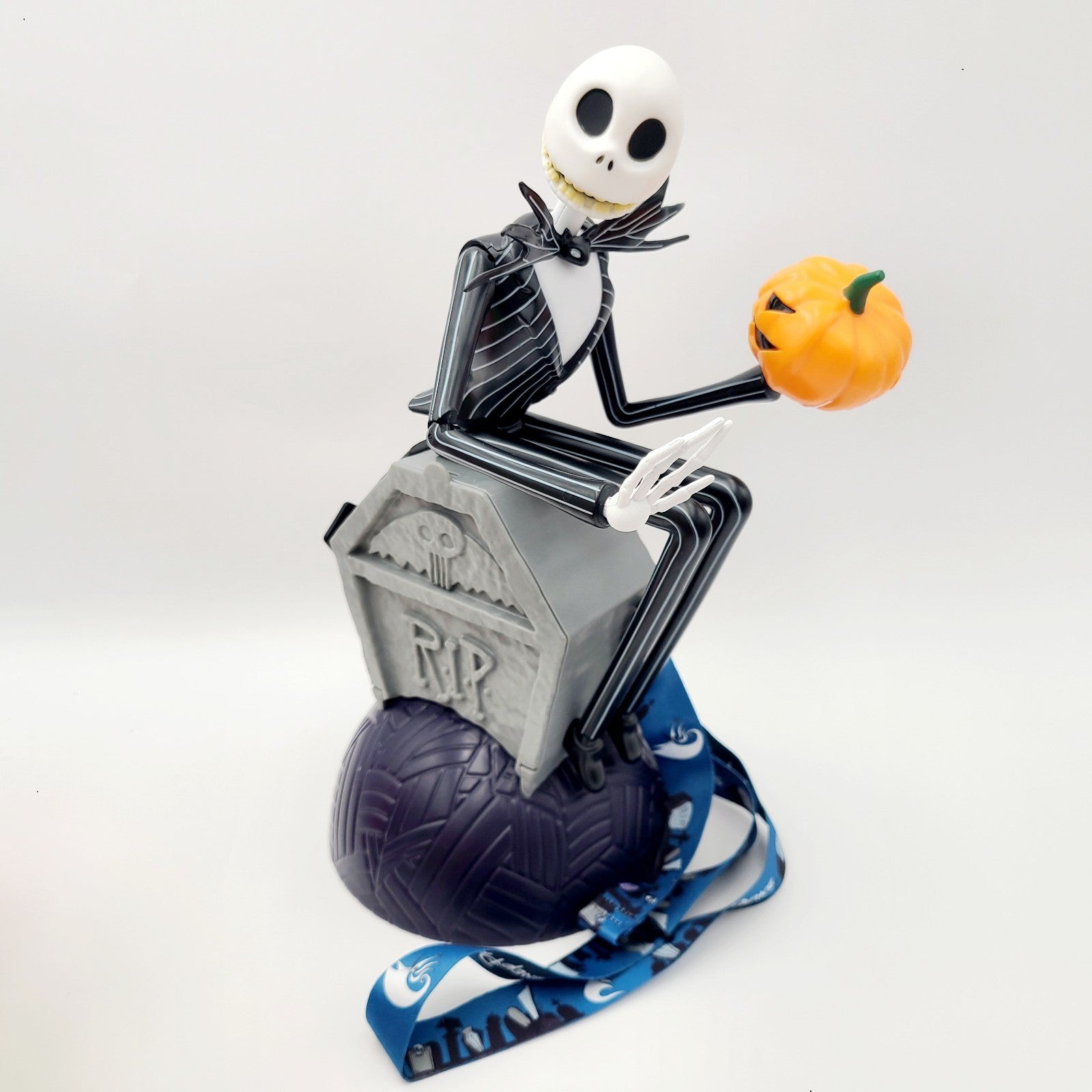 Disney Parks Jack Skellington Popcorn Bucket & Mayor Sipper Halloween Party set