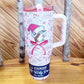 Buc-ee's 2026 Yukon 40oz Pink Christmas Tumbler Beaver With Santa Hat Bucees NEW