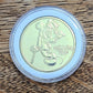 2025 Mickey Coin Walt Disney World Park Gold Color Metal Tower Terror Hollywood