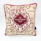 NEW Universal Studios Wizarding World Harry Potter Marauders Map Throw Pillow