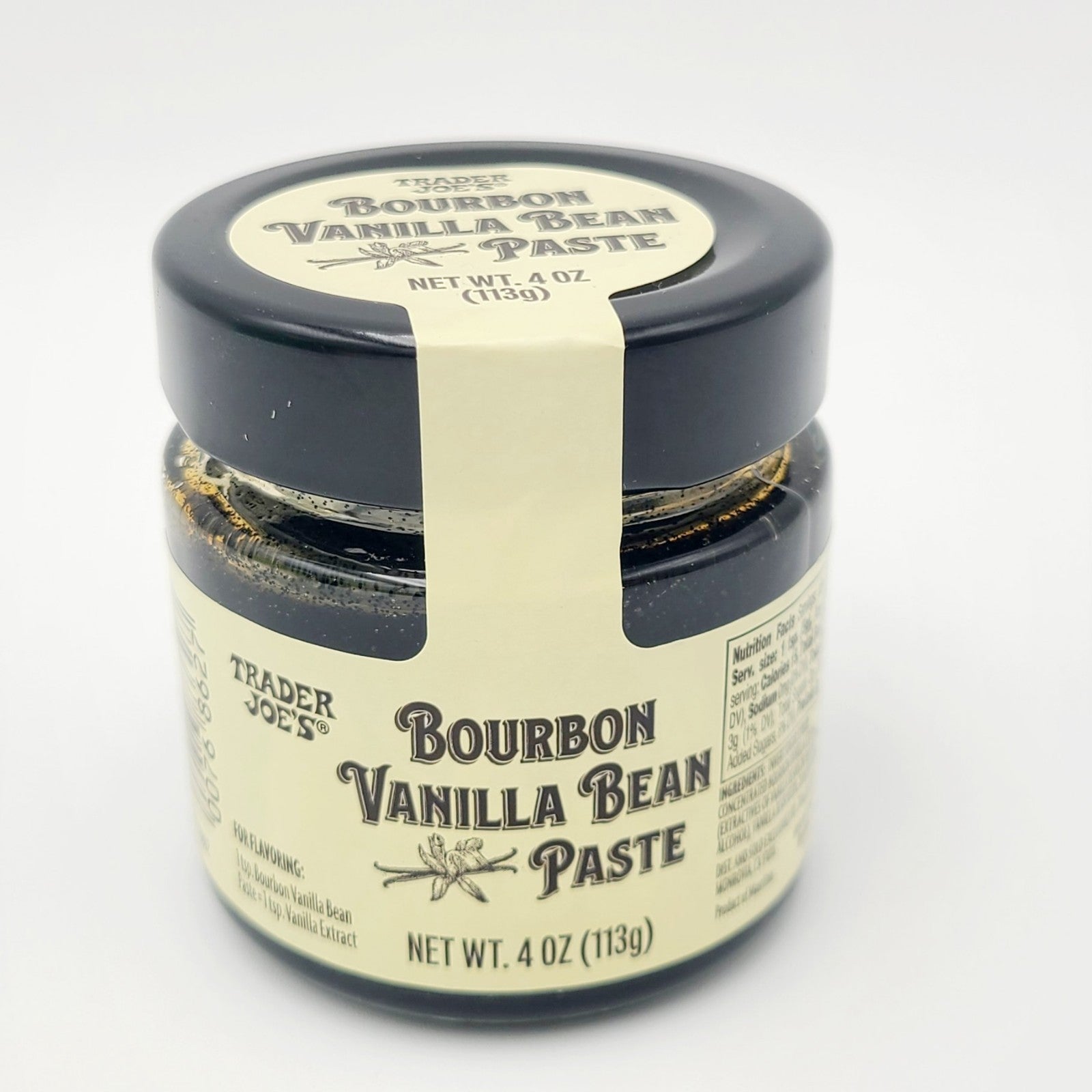 *2 Pack* Trader Joe’s Bourbon Vanilla Bean Paste  4 oz X 2 Jars Total 8 oz Joes