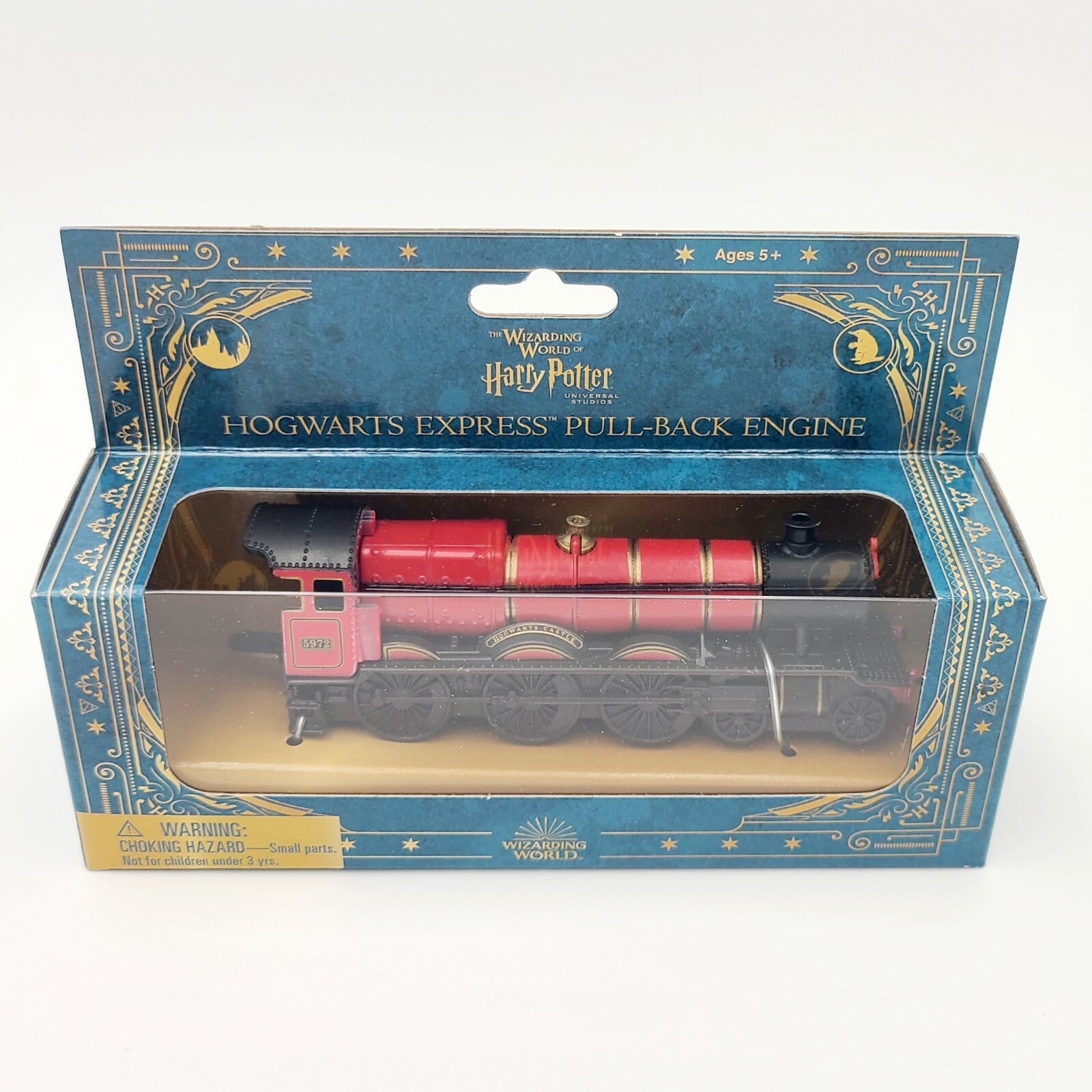 NEW Universal Studios Harry Potter Hogwarts Express Toy Pull Back Engine Train