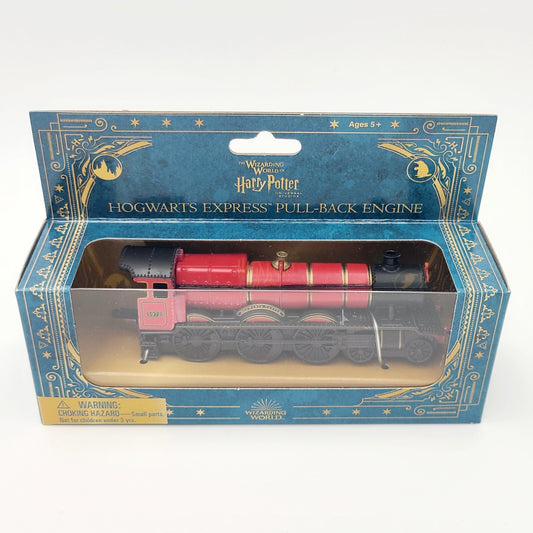 NEW Universal Studios Harry Potter Hogwarts Express Toy Pull Back Engine Train