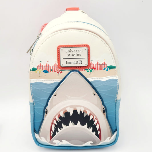 *Sling Bag + Coin Purse* Universal Studios 2026 Jaws Shark Loungefly Crossbody
