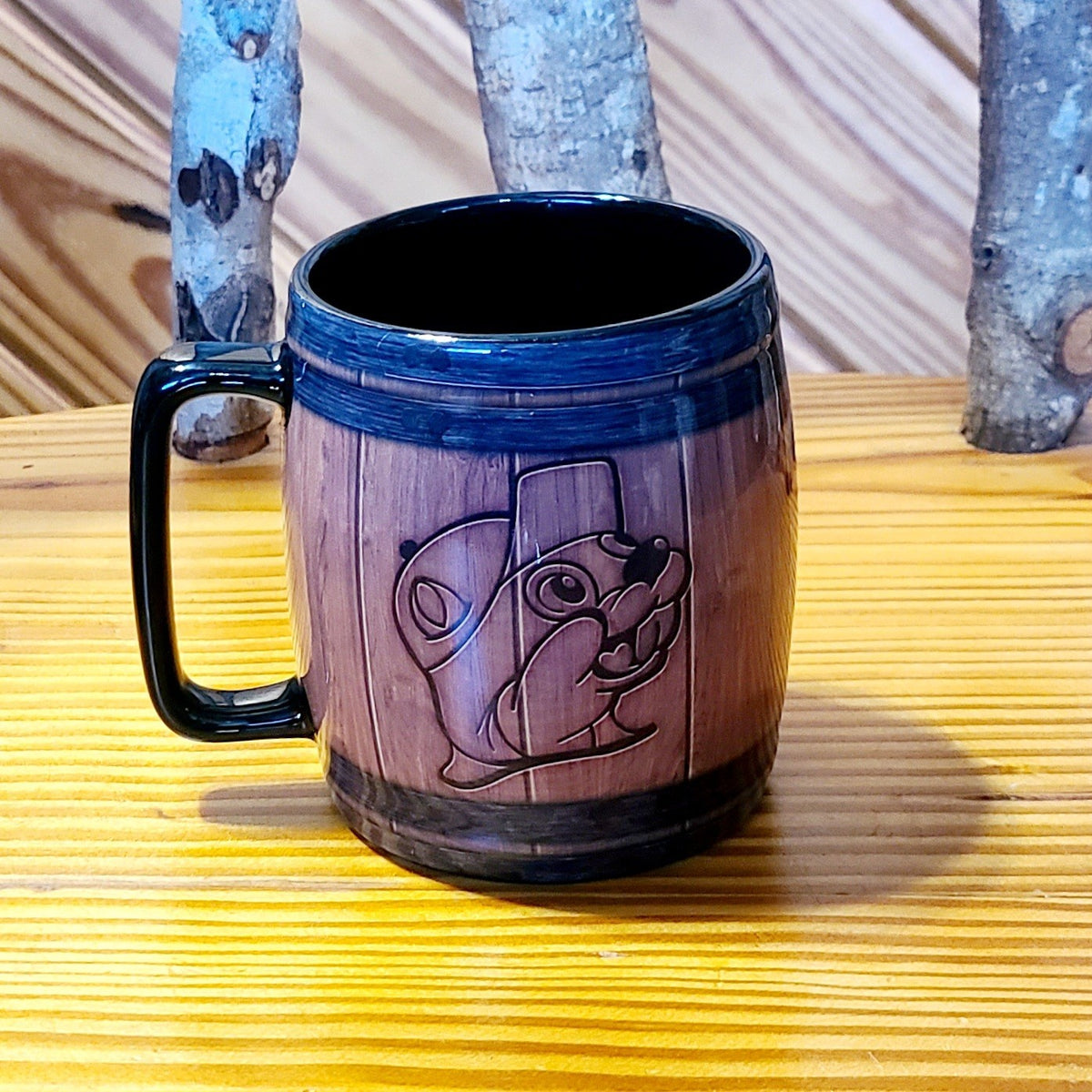 Buc-ee’s Bucees Beaver Brown Barrel Coffee Mug Collectible