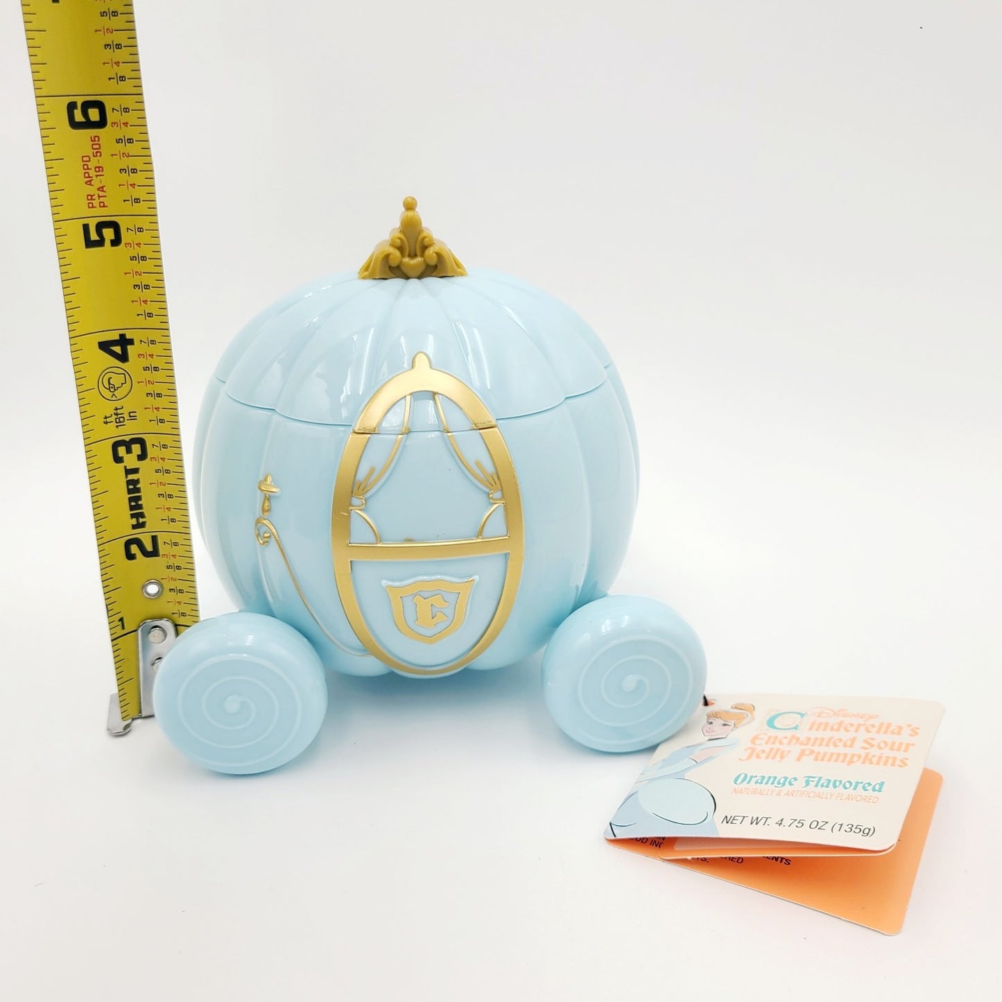2026 Disney World Parks Cinderella Carriage Sour Jelly Pumpkins Orange Candy New