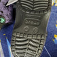 *M4 / W6* Disney Parks Haunted Mansion Purple Wallpaper Crocs Adult Shoes Glow