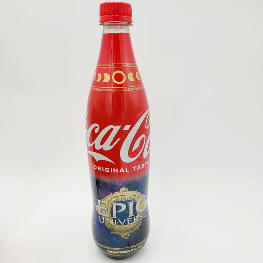EPIC Universe Grand Opening May 22 2025 Coke Bottle Universal  Studios Coca-Cola