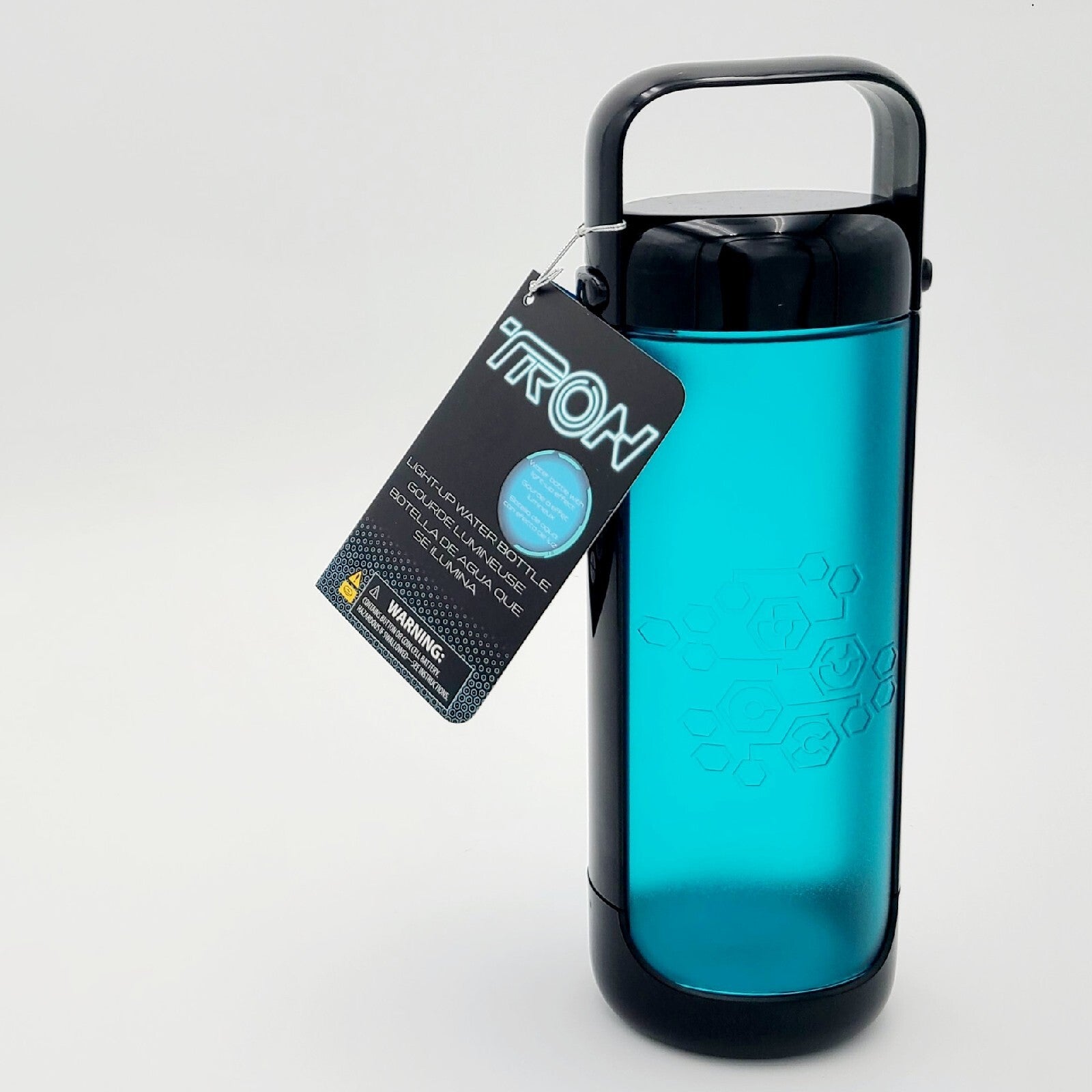 *Light Up Tron Water Bottle* 2023 Disney World Parks Lightcycle Run Ride Tumbler