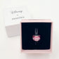 2026 Walt Disney World Parks Pandora Pink Magic Kingdom Murano Glass Charm New