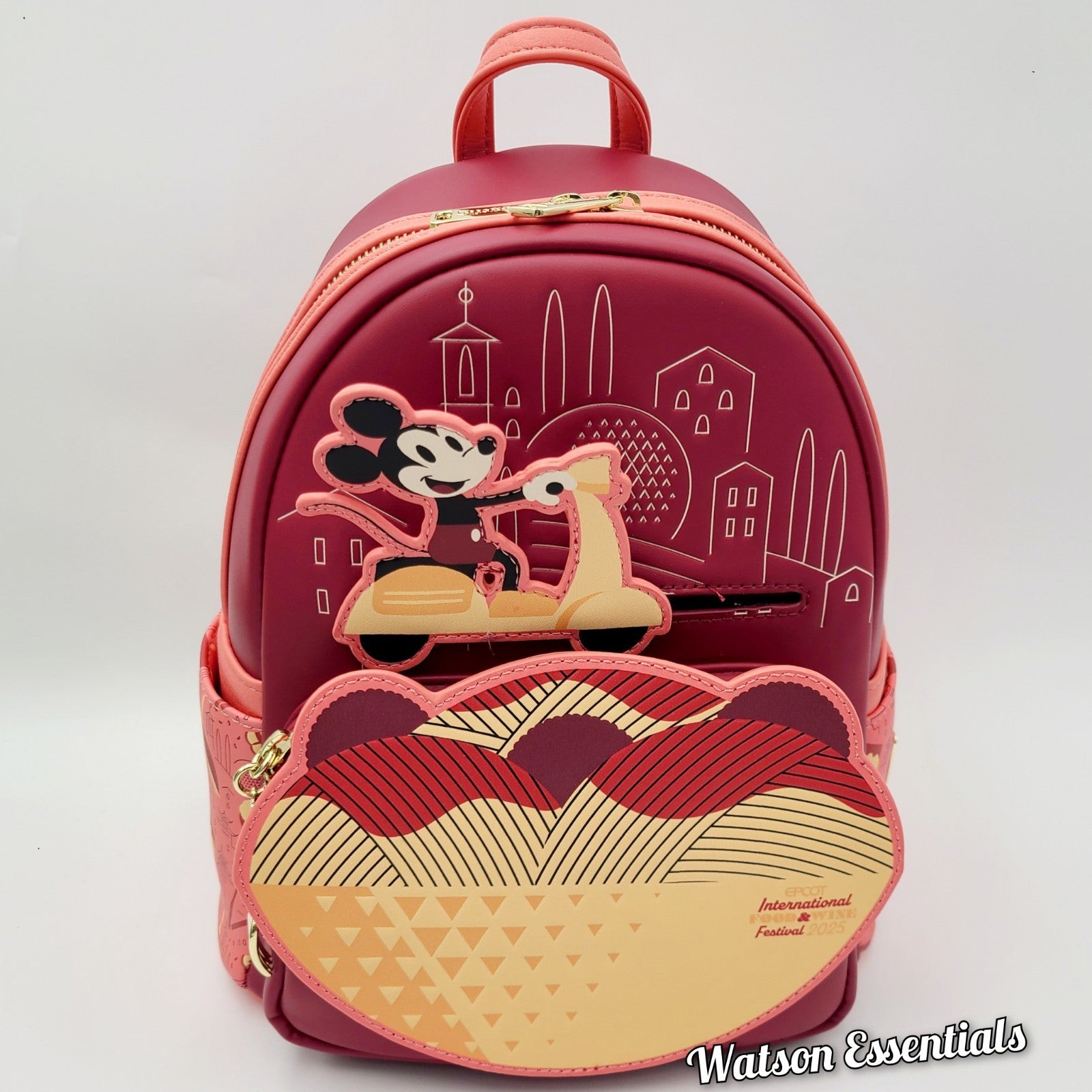 *MOVING Mickey* 2025 Disney Parks EPCOT Food & Wine Festival Longefly Backpack