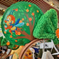Disney Park 2026 Flower Garden Festival Orange Bird Spike Ear Headband Loungefly