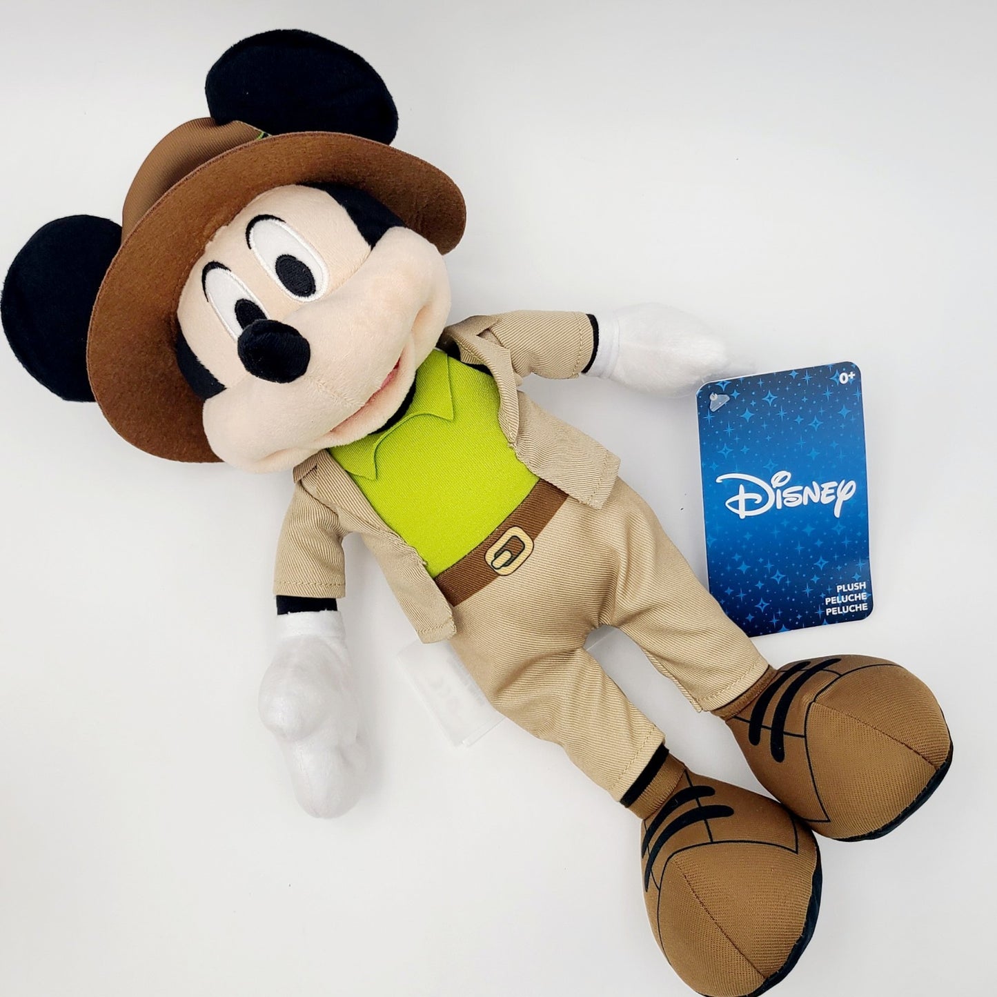 Disney Parks 2026 Animal Kingdom Mickey Minnie Mouse Safari Stuffed Animal Plush