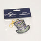 2026 Universal Studios Mardi Gras Bead Medallion Keychain Party Like A Baron NEW