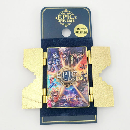 2025 Universal Epic Universe 5 Portal Hinge Potter Nintendo Grand Opening Pin LR