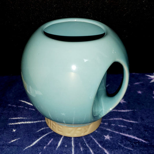 NEW Disney Parks Star Wars Galaxy's Edge Wookie LIFE DAY Blue Orb Coffee Mug WDW