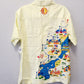 LARGE Disney World Park Caribbean Beach Resort Map Shirt Skyliner Mickey Minnie