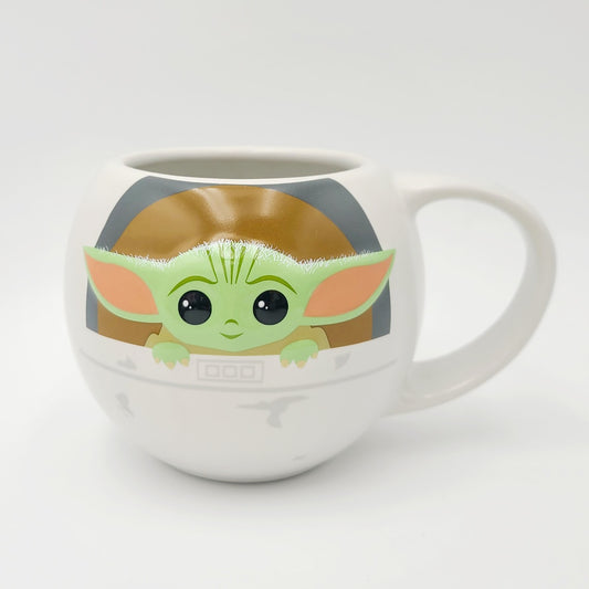 Disney Park Star Wars 16oz Coffee Mug Cup Mandalorian The Child Baby Yoda Grogru